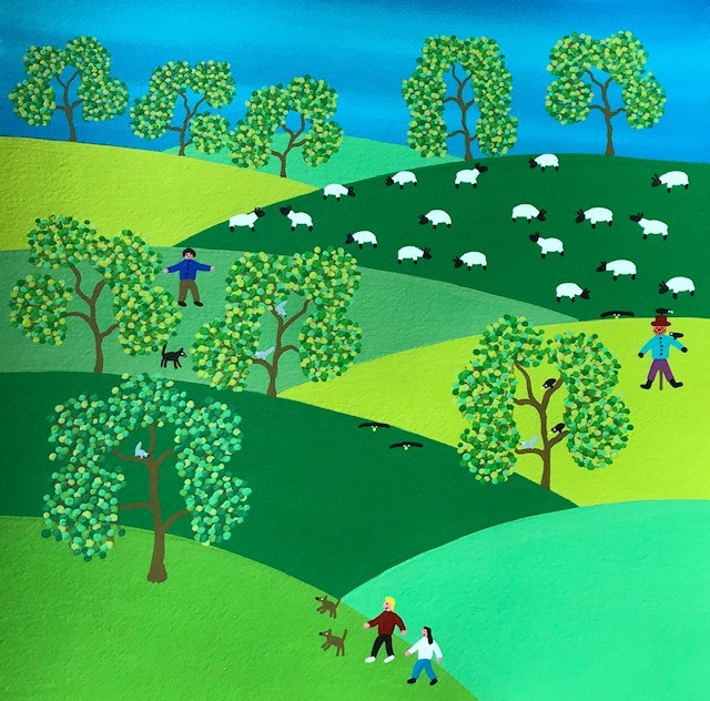 'In the Countryside' by artist Gordon Barker